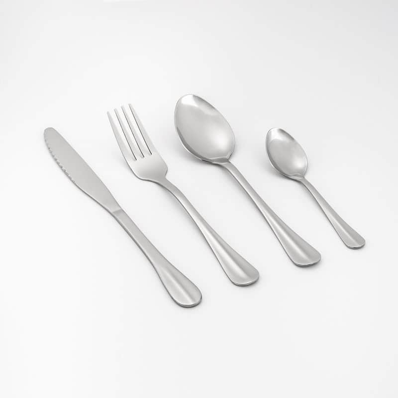 סט סכו"ם דגם ענבל 24 חלקים- מכסף