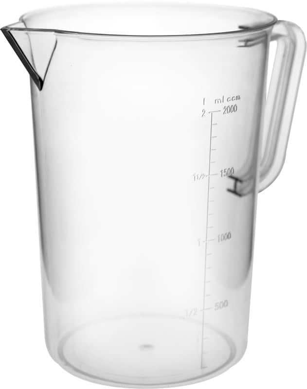 כד מדידה פוליקרבונט 2 ל’ - קטרפילר