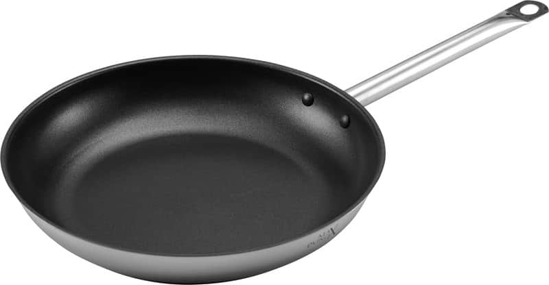 מחבת נירוסטה 32/7 ס"מ דגם גלורי ידית נירוסטה אווינוקס מקס