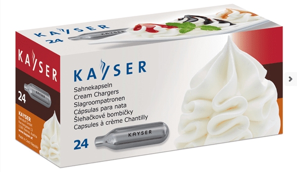 בלוני גז למכשיר קצפת - 24 יחידות בקופסא