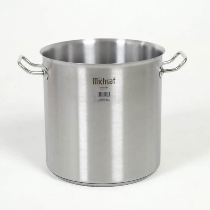 סיר מוסדי מנירוסטה במידה 28/24 - 15 ליטר