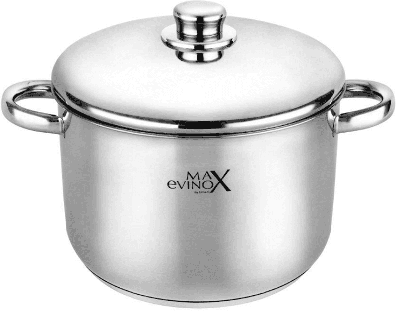 סיר נירוסטה 24X16 ס"מ 7 ליטר אווינוקס מקס