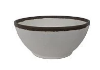 בול מלמין לבופה 20 ס"מ גובה 7.5 ס"מ קרם פס חום בהיר