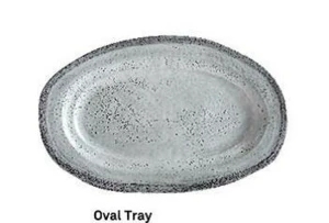 פלטה אובלית מלמין 45 ס"מ