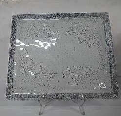 פלטה שטוחה מלמין 1/2 32.5X26.5 ס"מ