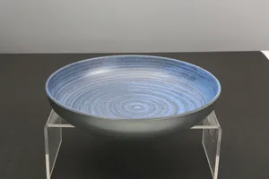 צלחת עמוקה מלמין 22 ס"מ צבע כחול