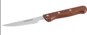 סכין סטייק ידית עץ פרימיום CutterPeeler